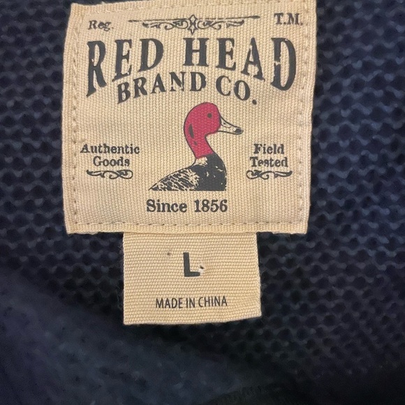 Red Head Brand Co Textured Cotton Sweater - Picture 6 of 9
